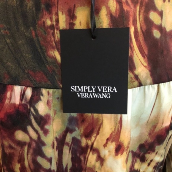 Silky Blouse by Simply Vera NWT - Picture 9 of 9